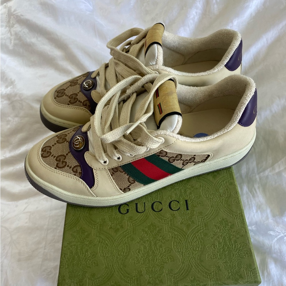 Gucci women’s Screener sneakers - Picture 8 of 15